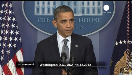 Newtown School Shooting_ Obama Tears Up - no comment