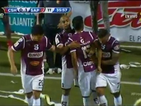 Vega D. HEREDIANO VS SAPRISSA 1-1 Torneo de invierno 20-12-2014
