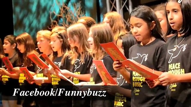 Children Of American School Paying Tribute to The Martyrs of Peshawar School Attack