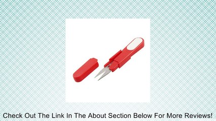 Red White Handle Fishing Line Cross Stitch Scissors Cutter Review