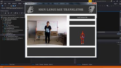 HCI : Sign Language Translator Demonstration Video