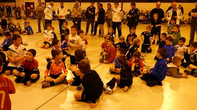 Remise de récompenses au tournoi de noël 2014