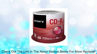 Sony 50CDQ80SP CD-R Data Recordable Media - 50 Pack Spindle Review