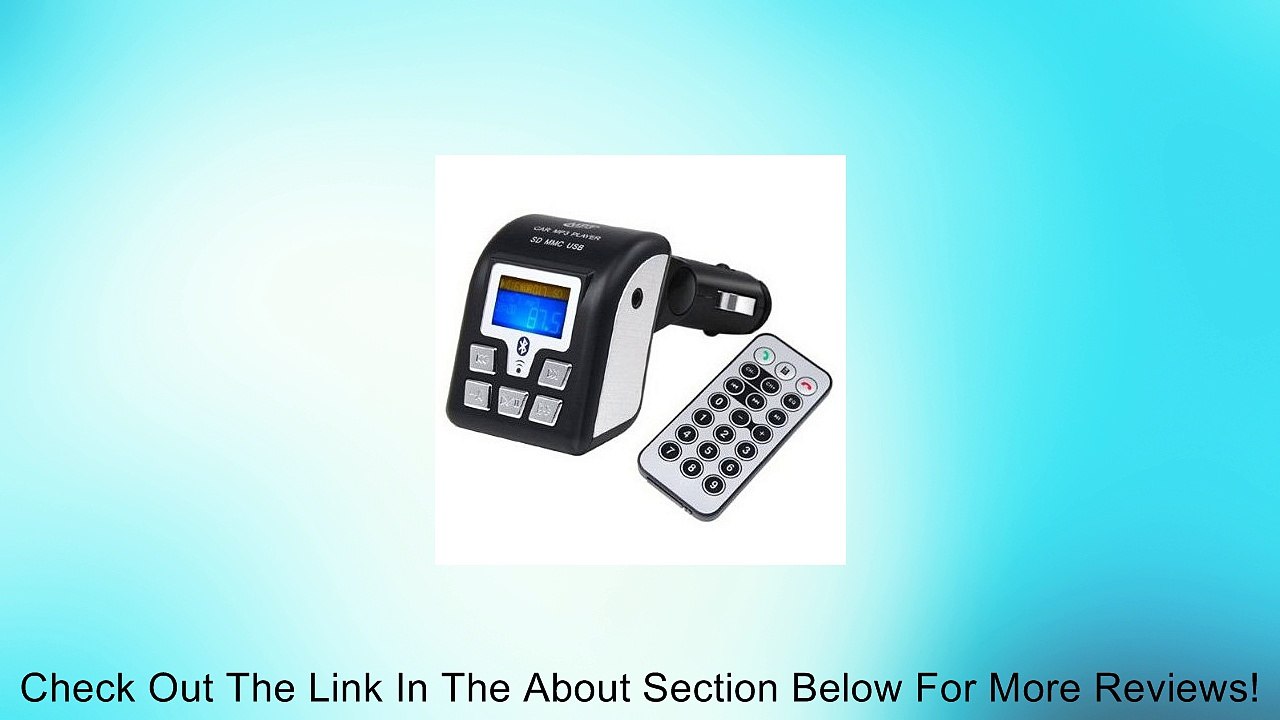 SODIAL(TM) Handsfree Auto Car Kit Bluetooth USB SD FM Transmitter for Mp3/Mp4 Review