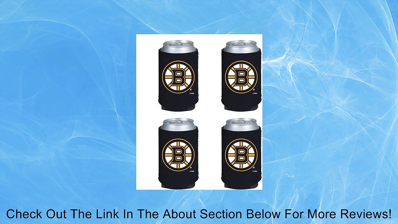 NHL Boston Bruins Can Koozie 4 pack Review