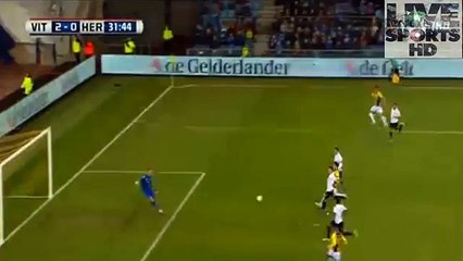 Zakaria Labyad Goal - Vitesse vs Heracles 2-0 _ Eredivisie 21-12-2014
