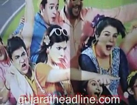 Shilpa Shukla promotes Crazy Cukkad Family movie in Ahmedabad