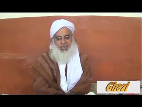 molana abdul aziz response to Altaf Hussain's demand to burn down Lal Masjid