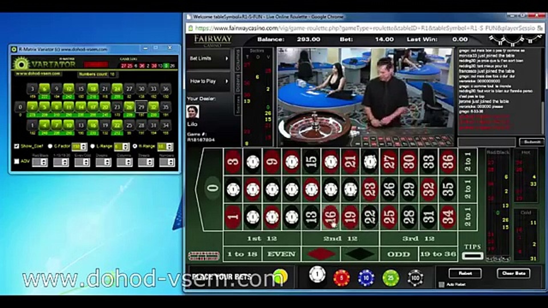 ⁣Новая программа для рулетки - R-Matrix VARIATOR (2015)