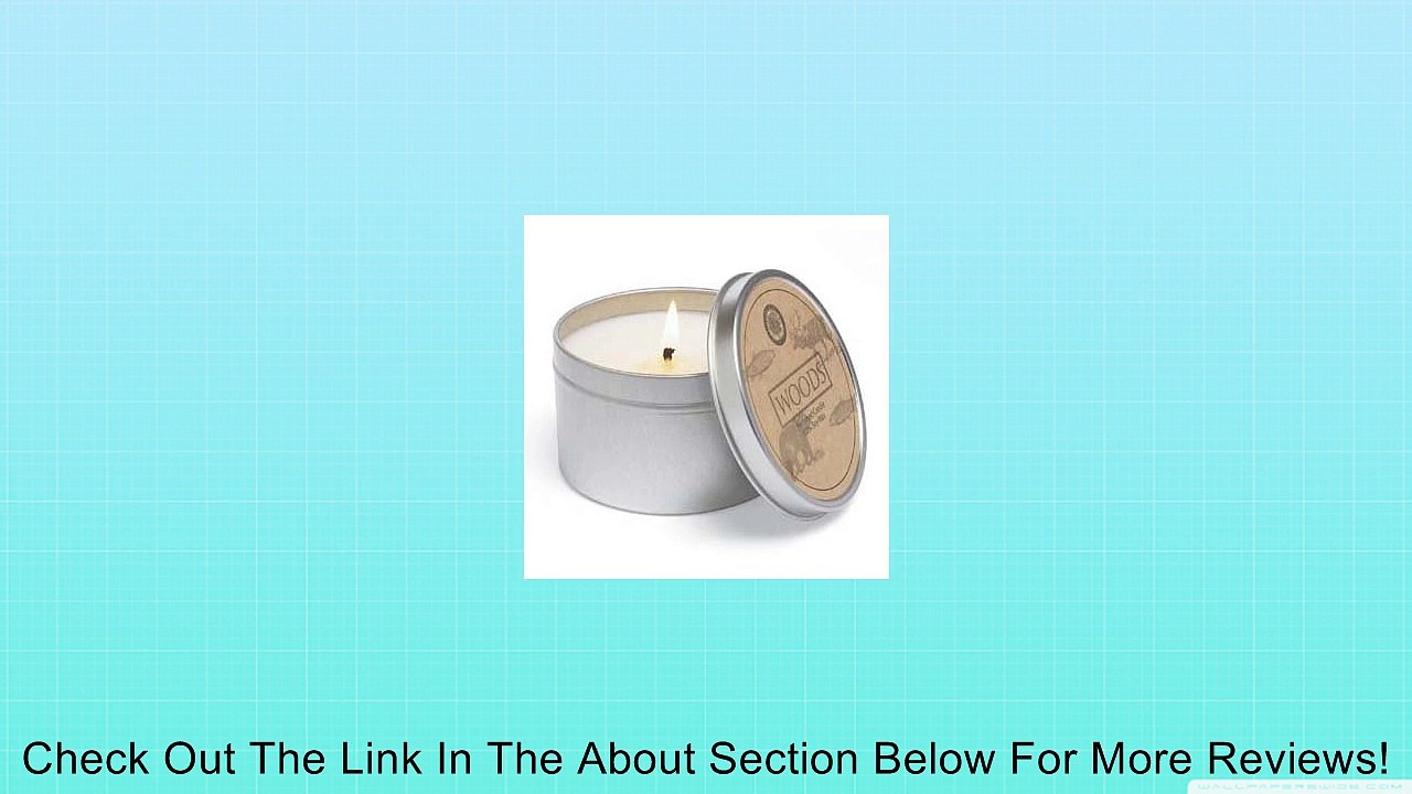 Hillhouse Naturals Candle 5 Oz Tin - Woods Scent Review
