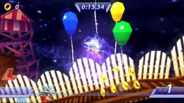 Sonic Rivals - Silver : Zone Sky Park Acte 1