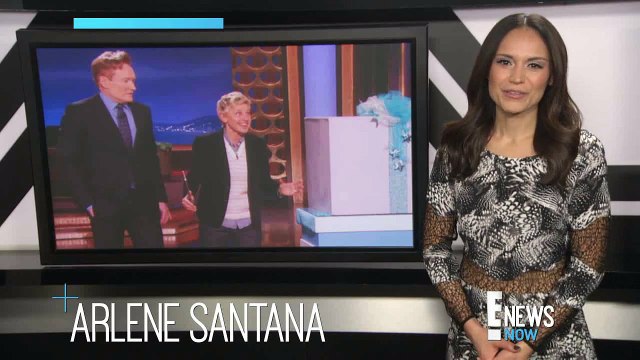 Ellen DeGeneres Surprises Conan Audience With Gifts _ E! Online