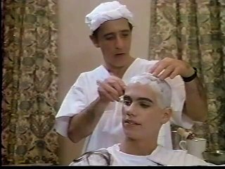 actor rob chartrand gets clippers haircut and shave