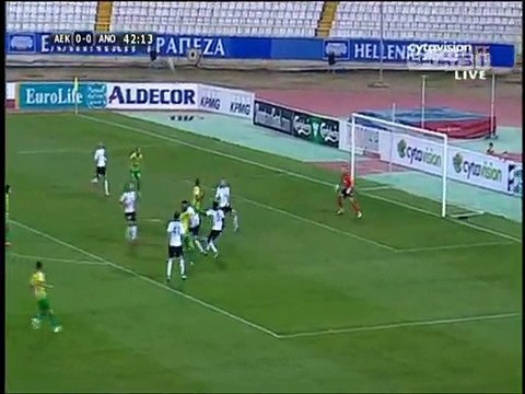 ΑΕΚ-Ανόρθωση (Οφσάιντ ΑΕΚ 43')