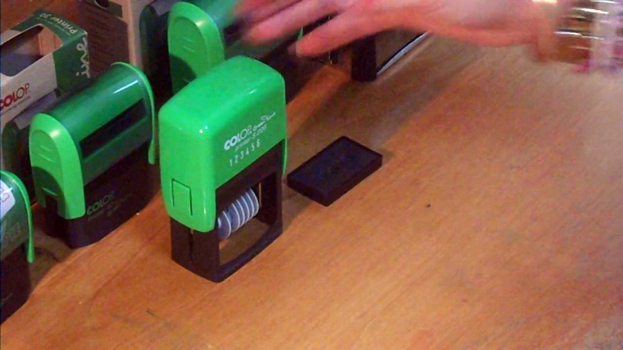 changer-cassette-d'encrage-colop-printer-s226-green-line