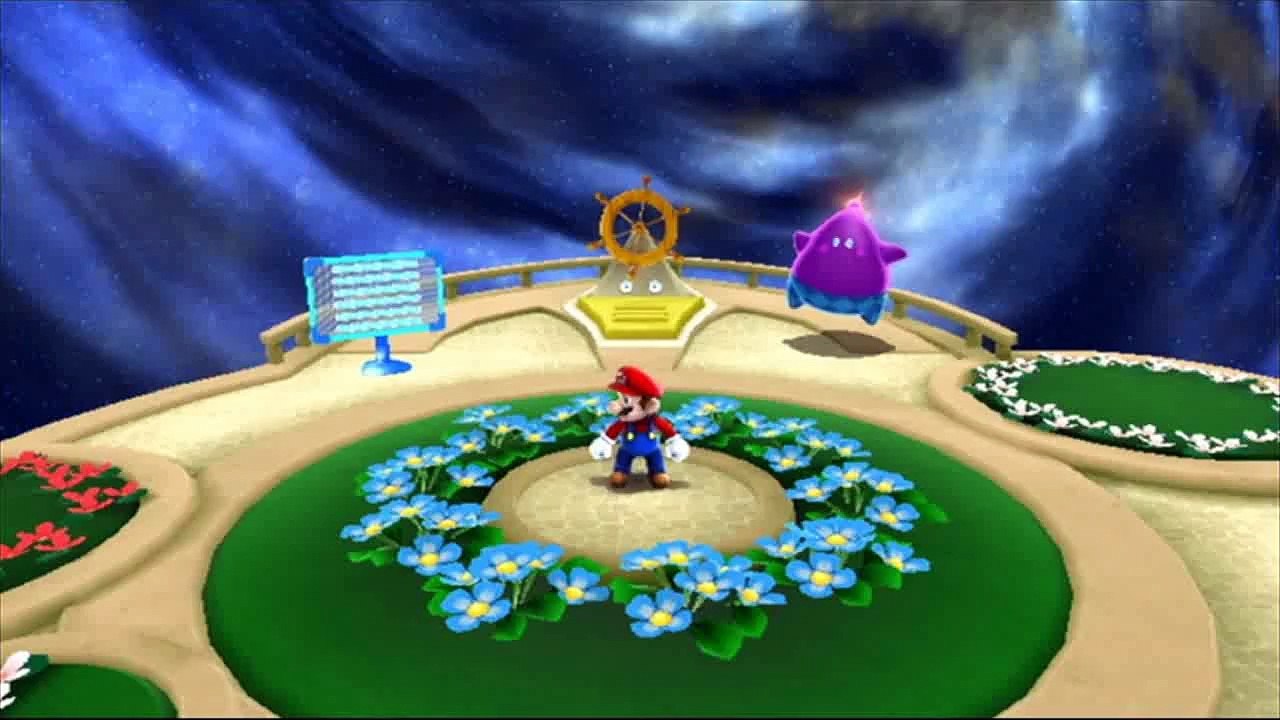 Super Mario Galaxy 2 - Monde 4 - Monde à l'envers : Ville et foret