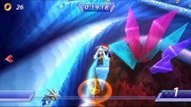 Sonic Rivals - Silver : Zone Crystal Mountain Acte 1