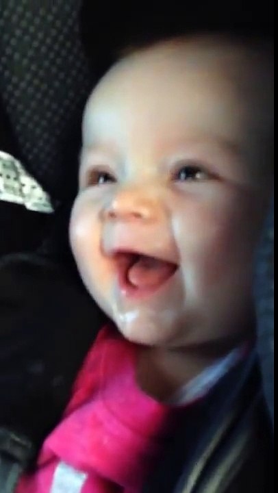 Funny Baby beautiful laughter Child