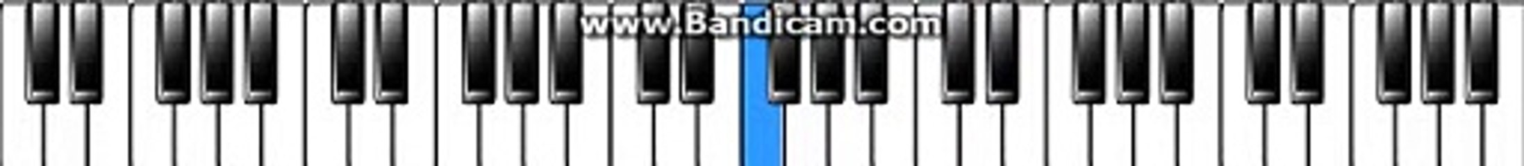 Kabhi jo badal barse song in piano