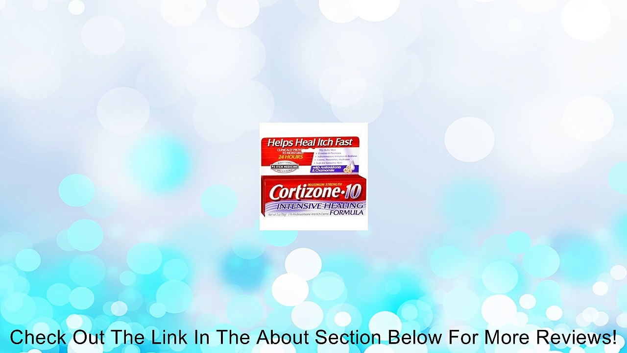 Cortizone-10 Intensive Healing Formula 1% Hydrocortisone Anti-Itch Creme 2.0 oz. (Quantity of 4) Review