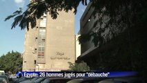 Egypte: 26 hommes accusés d'homosexualité jugés pour 