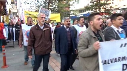 Antalya- Öğretmenlere Gözaltıyı Eğitimciler Protesto Etti