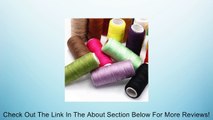 SODIAL- 24 Assorted Colors Polyester Sewing Thread-Pack of 24 Review