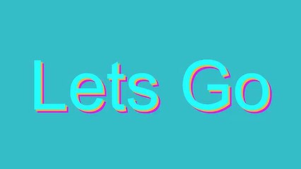 How to Pronounce Lets Go