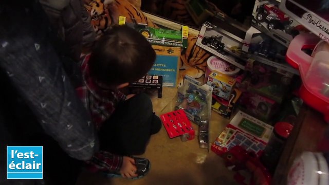 Distribution de jouets après la collecte You rock my world