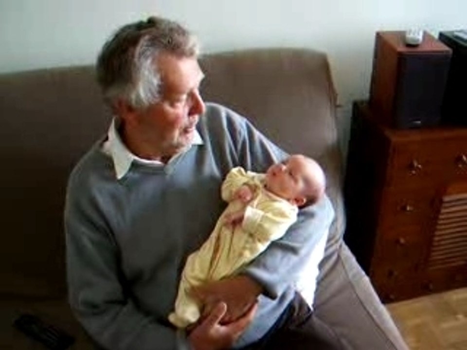 Sofia et son papy