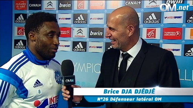 OM 2-1 Lille : la réaction de Brice Dja Djédjé