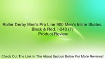 Roller Derby Men's Pro Line 900 Men's Inline Skates. Black & Red. I-243 (7) Review