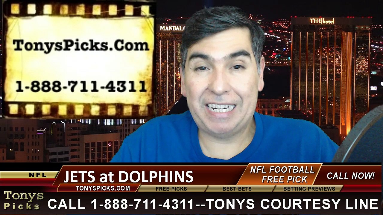 Miami Dolphins vs. New York Jets Free Pick Prediction NFL Pro Football Odds Preview 12-28-2014