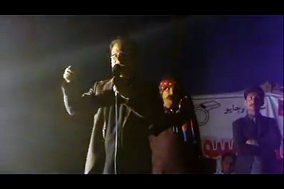 Bedari March- Ayaz Latif Palijo speech in Digri on 14th Dec 2014