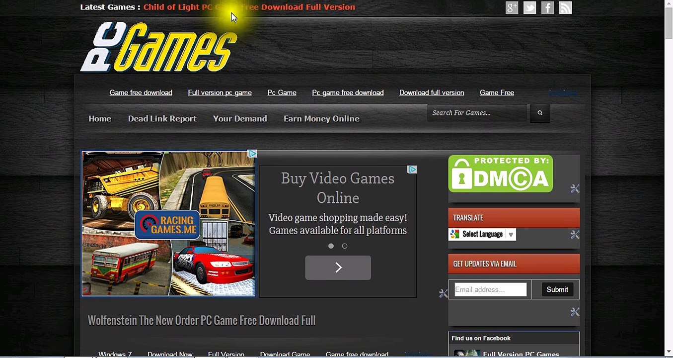 Wolfenstein The New Order PC Game Free Download Direct Link