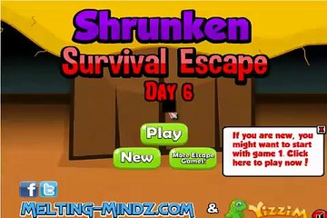 Shrunken Survival Escape Day 6 Walkthrough