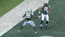 Jeff Cumberland catches 20-yard TD pass, celebrates with style