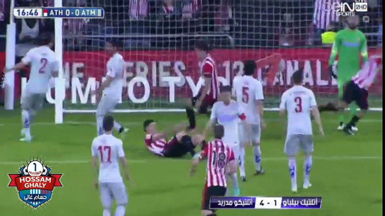 اتليتك بيلباو × اتليتكو مدريد  4/1 اهداف المباراه