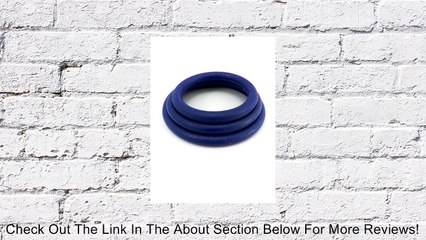 M2m Cock Ring - Nitrile - 3 Pc Set - Dark Blue Review
