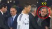 Cristiano Ronaldo Refuses To Shake Hands With Michel Platini At Club World Cup Awards Ceremony