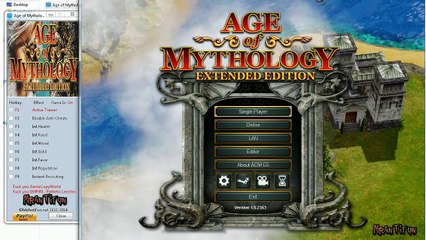 [FR-EN] Code Triche Pour Age of Mythology  PC