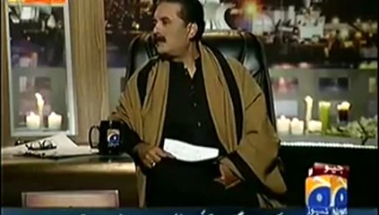Masood Sharif Khan Khattak in Khabarnaak on Geo (18 December, 2014) Part 3