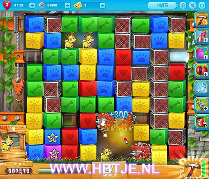 Pet rescue saga level 425