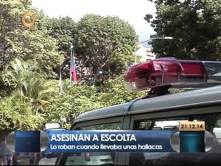 Asesinan a escolta cuando iba a llevarle hallacas a un amigo
