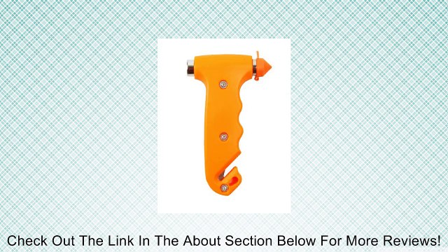 Emergency Car Window Breaker - Escape Hammer and Seatbelt Cutting Tool Review
