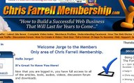 Learn affiliate marketing with Chris Farrell Membership