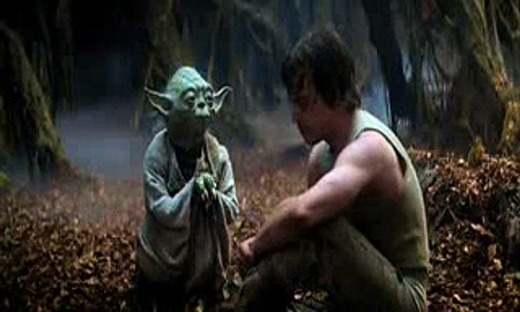 Yoda et Luke Skywalker (extrait en VF), image size:1800x1080