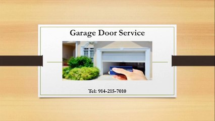Garage Door Repair Yonkers NY 914-215-7010