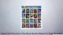 MARVEL COMICS SUPER HEROES: SPIDER-MAN, INCREDIBLE HULK, SILVER SURFER, SPIDER-WOMAN, INVINCIBLE IRON MAN, SUB-MARINER, FANTASTIC FOUR, ELEKTRA, CAPTAIN AMERICA, X-MEN ~ Pane of 20 x 41� US Postage Stamps Review