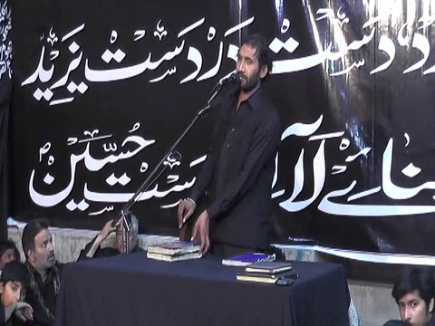 Zakir Habib Raza Haidri 5 Muharram 1436 - at Imambargah Najaf Manzil, Mozang Lahore